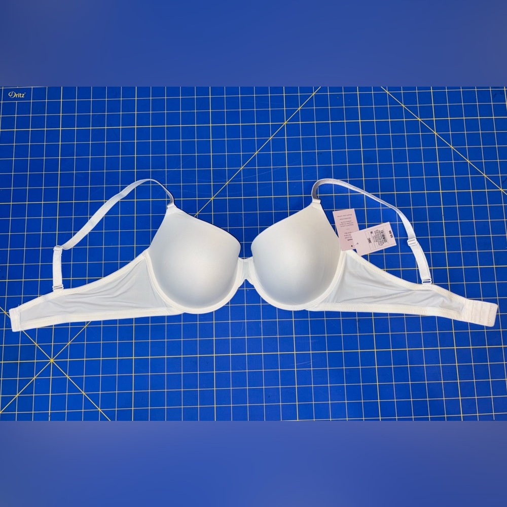 Auden Pure White Underwire Bra